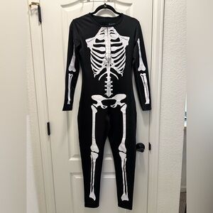 Tipsy Eleves Skeleton Bodysuit — Size M— NWOT